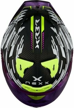 Casque Nexx X.R3R Glitch Racer Blue Neon M Casque - 5