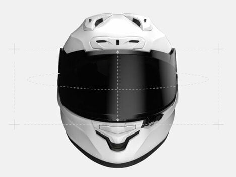 Helmet Nexx X.R3R Glitch Racer Blue Neon M Helmet - 15