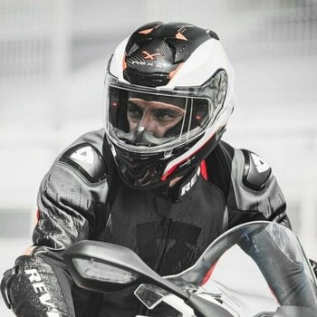 Helmet Nexx X.R3R Glitch Racer Orange/Blue 2XL Helmet - 34