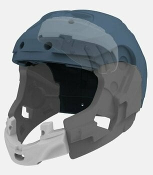 Helmet Nexx X.R3R Glitch Racer Orange/Blue M Helmet - 19