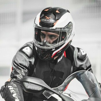 Helmet Nexx X.R3R Glitch Racer Orange/Blue M Helmet - 34