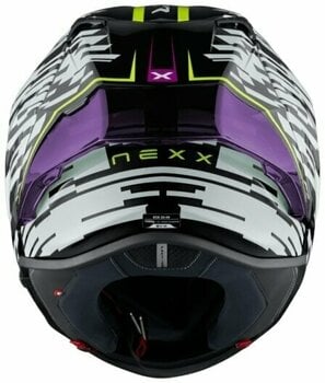 Helm Nexx X.R3R Glitch Racer Red/White M Helm - 3