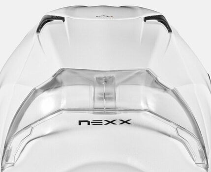 Capacete Nexx X.R3R Glitch Racer Red/White M Capacete - 6