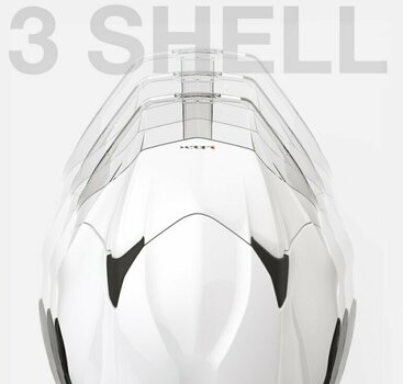 Helmet Nexx X.R3R Glitch Racer Red/White M Helmet - 17