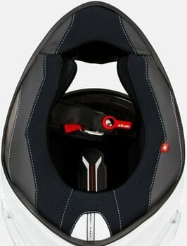 Helmet Nexx X.R3R Glitch Racer Red/White M Helmet - 23