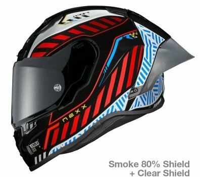 Helmet Nexx X.R3R Out Brake Black/White 2XL Helmet - 2
