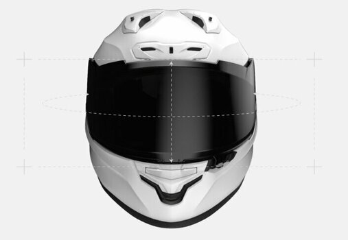 Helmet Nexx X.R3R Out Brake Black/White 2XL Helmet - 15