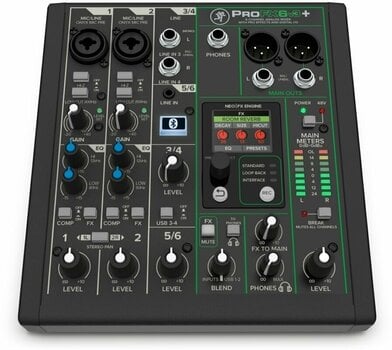 Mixer analog Mackie ProFX6v3+ - 2