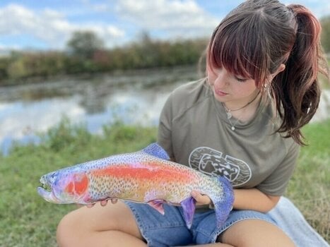 Pribor za pecanje BeCare Pillow 52 cm Rainbow Trout - 3