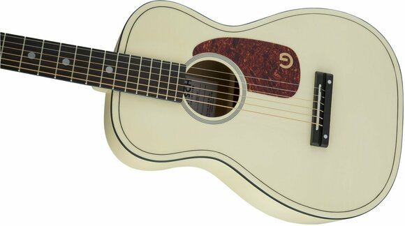 Folk Guitar Gretsch G9500 Jim Dandy Limited Edition Vintage White - 3