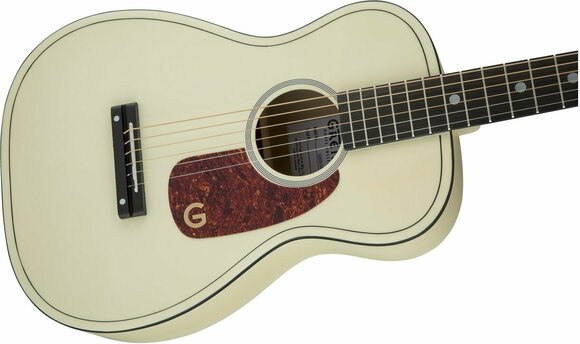 Folk Guitar Gretsch G9500 Jim Dandy Limited Edition Vintage White - 4