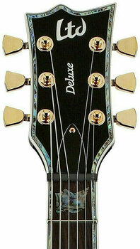Elektromos gitár ESP LTD EC-1000T Deluxe-Series Black - 4