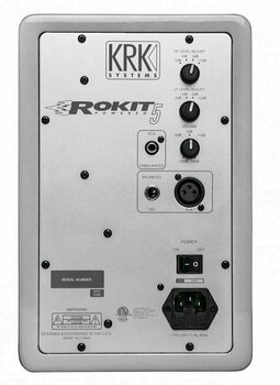 Moniteur de studio actif bidirectionnel KRK Rokit 5G3-White Noise - 4