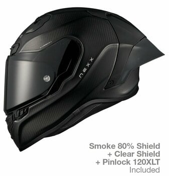 Helmet Nexx X.R3R Zero Pro 2 Carbon Black MT M Helmet - 2