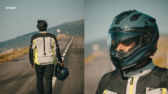 Helm Nexx X.WED3 Keyo Green/Silver MT 3XL Helm - 28