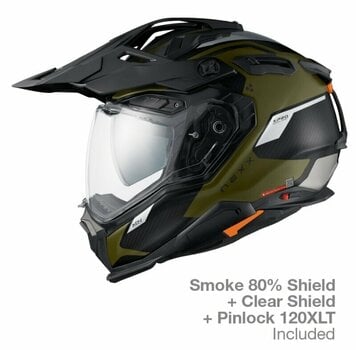 Helmet Nexx X.WED3 Keyo Green/Silver MT M Helmet - 2