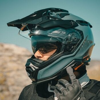 Helmet Nexx X.WED3 Keyo Green/Silver MT M Helmet - 22