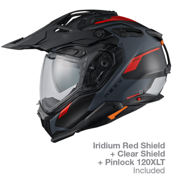 Helmet Nexx X.WED3 Keyo Grey/Red MT XS Helmet - 2