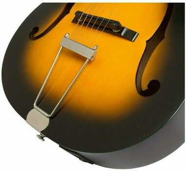 Semi-Acoustic Guitar Epiphone Masterbilt Olympic Century Archtop Hollow-Body Violin Burst - 7