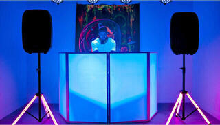 Telescopic speaker stand ADJ Color Stand LED Telescopic speaker stand - 2
