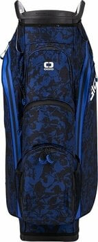 Borsa da golf Cart Bag Ogio All Elements Silencer Blue Floral Abstract Borsa da golf Cart Bag - 2
