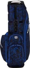 Stand bag Ogio All Elements Hybrid Stand bag Blue Floral Abstract - 2