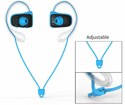 Безжични слушалки за уши Loop Jabees Bsport Blue - 3