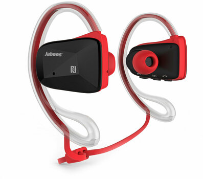 Ασύρματο Ακουστικό Ear-Loop Jabees Bsport Red - 2