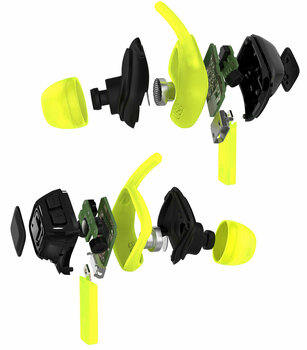 Cuffie wireless In-ear Jabees beatING Verde - 6