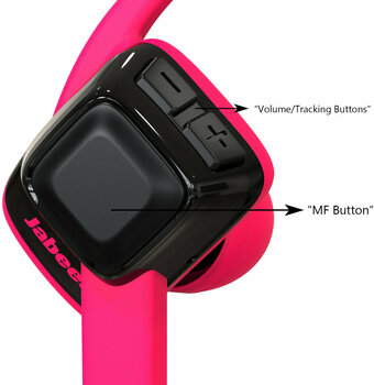 Cuffie wireless In-ear Jabees beatING Pink - 9