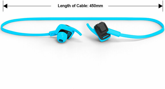 Cuffie wireless In-ear Jabees beatING Blue - 2