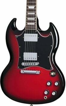 Guitare électrique Gibson SG Standard Cardinal Red Burst - 4