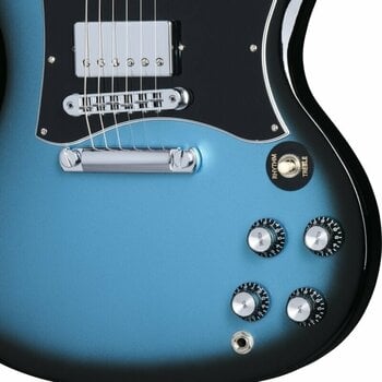 Elektromos gitár Gibson SG Standard Pelham Blue Burst - 5