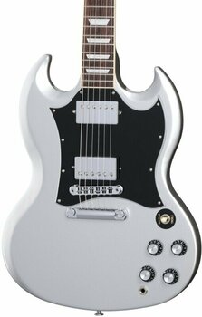 Elektrická gitara Gibson SG Standard Silver Mist - 4