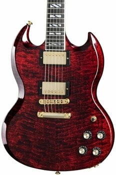 Guitare électrique Gibson SG Supreme Wine Red - 4