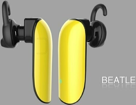 Wireless In-ear headphones Jabees Beatle Yellow - 4