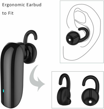 True Wireless In-ear Jabees beatleS Black - 6