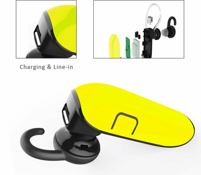 Intra-auriculares true wireless Jabees beatleS Yellow - 5