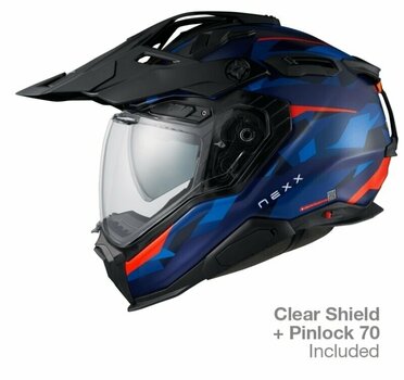 Helm Nexx X.WED3 Trailmania Blue/Red MT XS Helm - 2