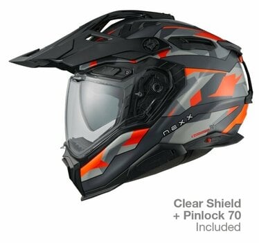 Helmet Nexx X.WED3 Trailmania Grey/Orange MT L Helmet - 2