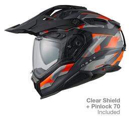 Helm Nexx X.WED3 Trailmania Grey/Orange MT M Helm - 1