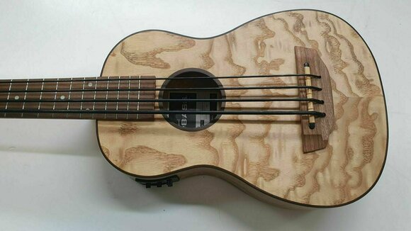Basové ukulele Kala U-Bass Burled Tamo Ash Basové ukulele Natural (Zánovné) - 2