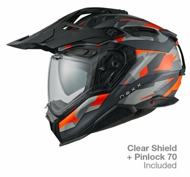 Helm Nexx X.WED3 Trailmania Grey/Orange MT XS Helm - 2