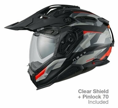 Helmet Nexx X.WED3 Trailmania Grey/Red MT M Helmet - 2