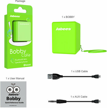 Enceintes portable Jabees Bobby Green - 7
