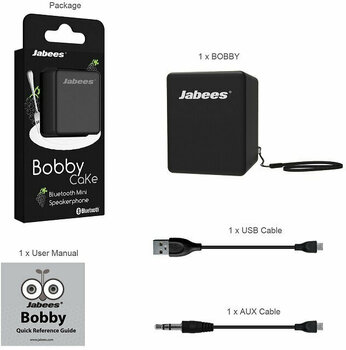 Draagbare luidspreker Jabees Bobby Black - 2