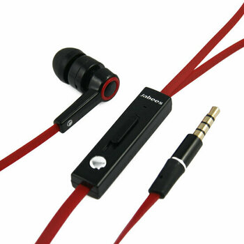 In-Ear Headphones Jabees WE104M Black Red - 5