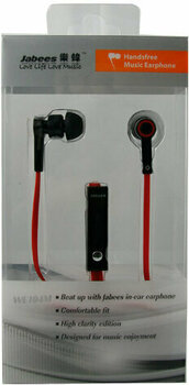 In-Ear Headphones Jabees WE104M Black Red - 6