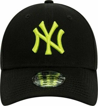 Kappe New York Yankees 9Forty K MLB League Essential Black/Yellow Youth Kappe - 2