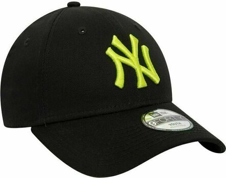 Boné New York Yankees 9Forty K MLB League Essential Black/Yellow Youth Boné - 3